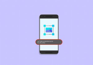 セキュリティ ポリシーが原因で「スクリーンショットを取得できません」エラーを解決する方法 