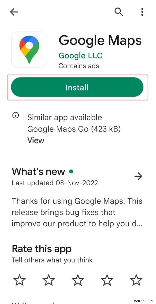 Google マップの位置情報共有の問題を解決する:古いアップデートの簡単な修正