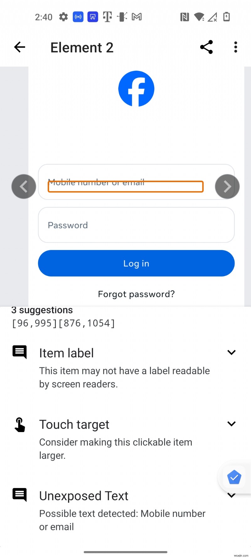 Google のアクセシビリティ スキャナーを使用して Android のアクセシビリティを効率的に監査する 