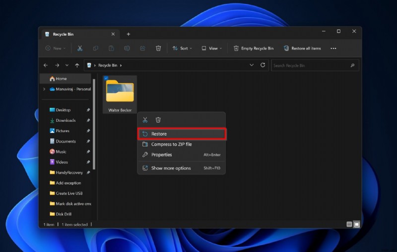 削除された Windows ユーザー プロファイルを復元し、すべてのデータを復元する 