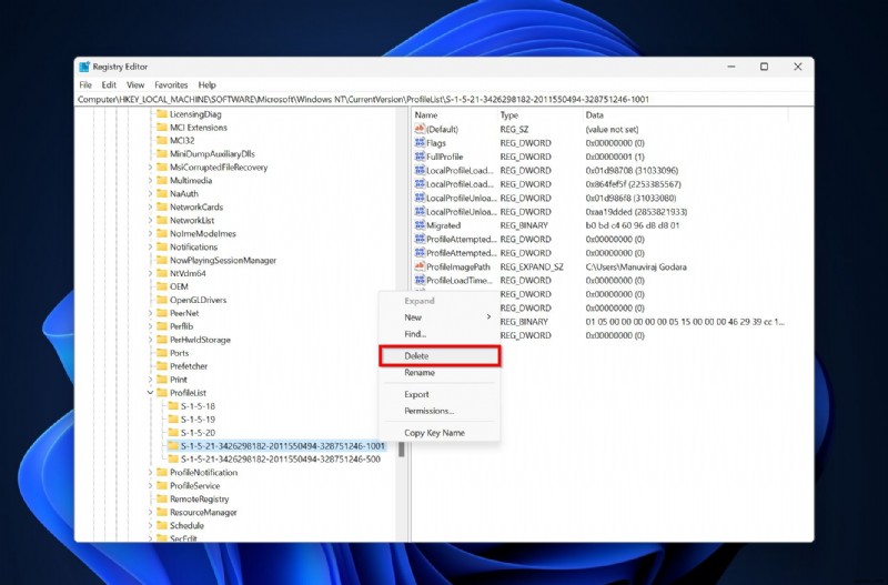 削除された Windows ユーザー プロファイルを復元し、すべてのデータを復元する 