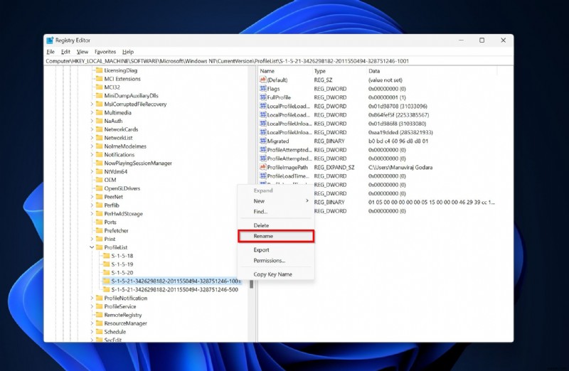 削除された Windows ユーザー プロファイルを復元し、すべてのデータを復元する 