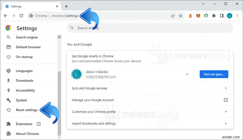 Google Chromeを工場出荷時の設定に戻す:ステップバイステップガイド 