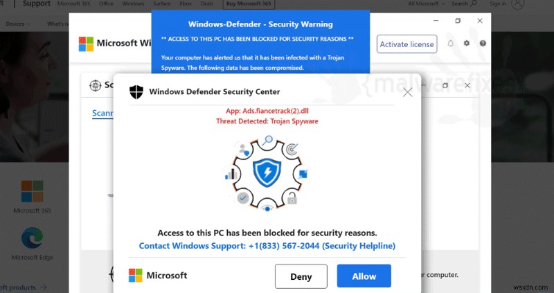 偽の Microsoft ウイルス警告を安全に削除し、詐欺ポップアップを停止する方法 