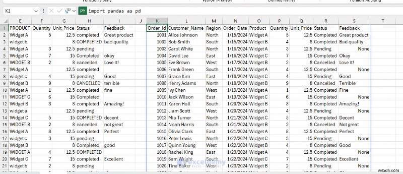 高度な分析のロックを解除:Excel の Python でデータ分析を強化 