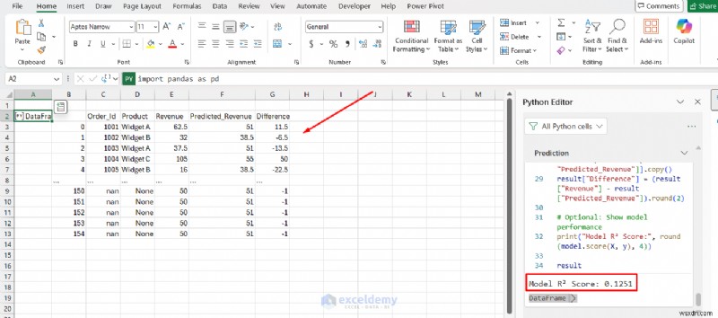高度な分析のロックを解除:Excel の Python でデータ分析を強化 