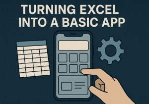ボタン、フォーム、隠しロジックを備えた機能的なミニアプリを Excel で構築する 