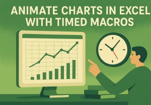 時限マクロを使用して Excel グラフをアニメーション化する:ステップバイステップ ガイド 