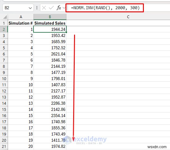Excel シミュレーション:コイン投げから天気予報まで