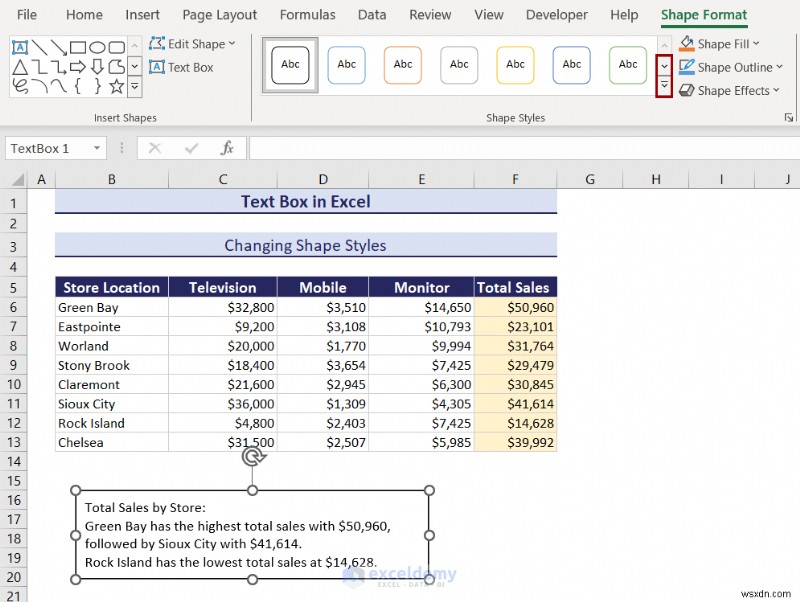 Excel のテキスト ボックスをマスターする:包括的なガイド 