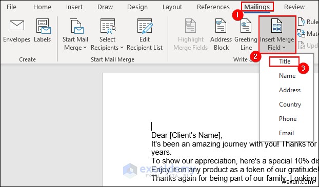 Excel での差し込み印刷のマスター:目的、プロセス、利点と制限事項 