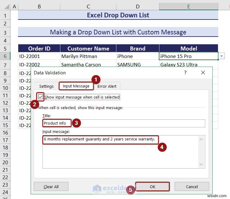マスター Excel ドロップダウン リスト:作成、編集、削除、フィルター、保護 