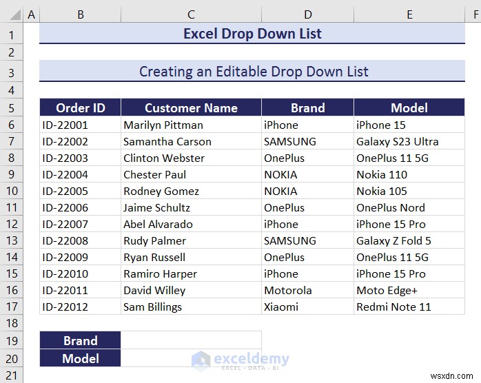 マスター Excel ドロップダウン リスト:作成、編集、削除、フィルター、保護 