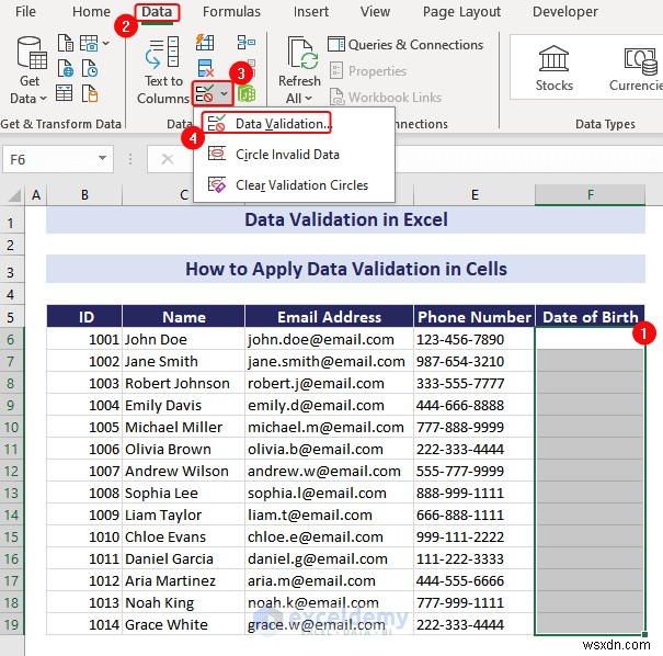 Excel データ検証のマスタリー:包括的なステップバイステップ ガイド 