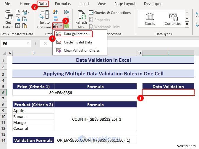 Excel データ検証のマスタリー:包括的なステップバイステップ ガイド 