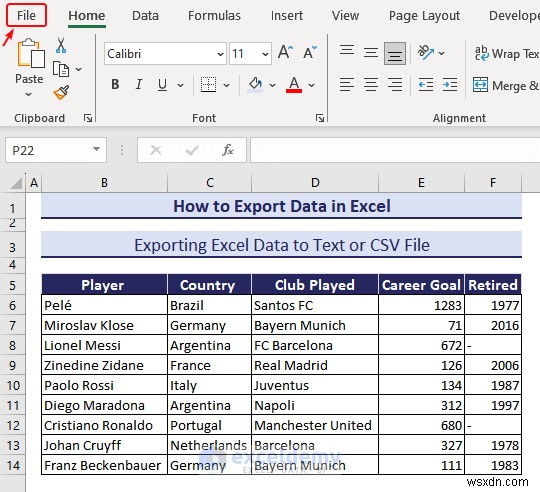 Excel データを DOC、PDF、CSV、XML、および vCard 形式に簡単にエクスポート 