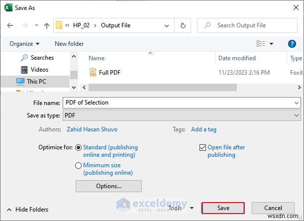 Excel データを DOC、PDF、CSV、XML、および vCard 形式に簡単にエクスポート 
