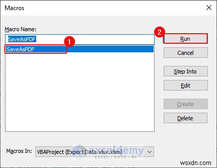 Excel データを DOC、PDF、CSV、XML、および vCard 形式に簡単にエクスポート 
