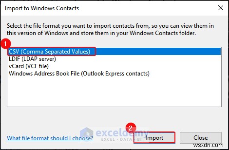 Excel データを DOC、PDF、CSV、XML、および vCard 形式に簡単にエクスポート 
