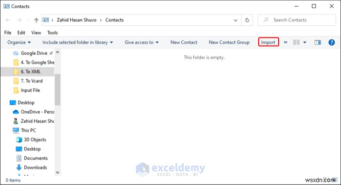 Excel データを DOC、PDF、CSV、XML、および vCard 形式に簡単にエクスポート 
