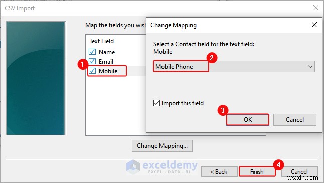 Excel データを DOC、PDF、CSV、XML、および vCard 形式に簡単にエクスポート 