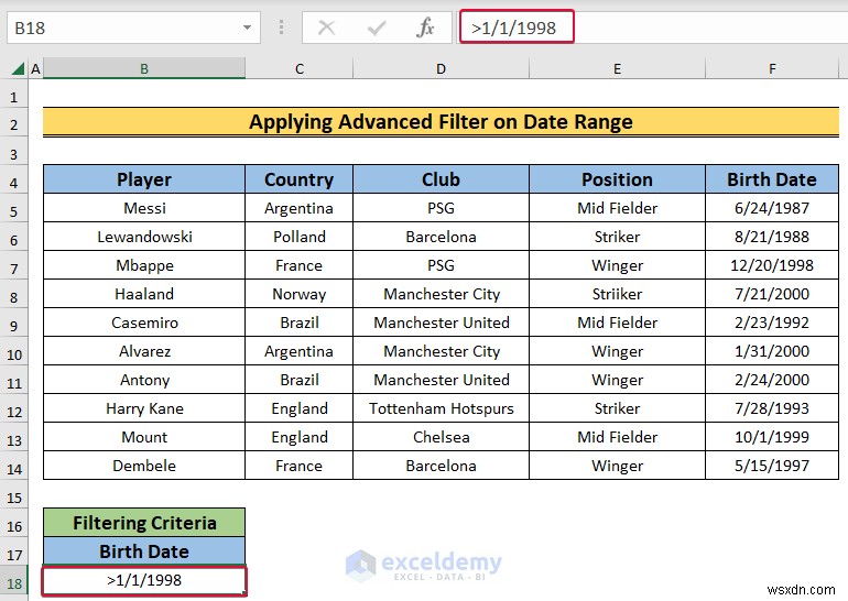 Excel フィルタリングのマスター:自動フィルタと高度なフィルタ 