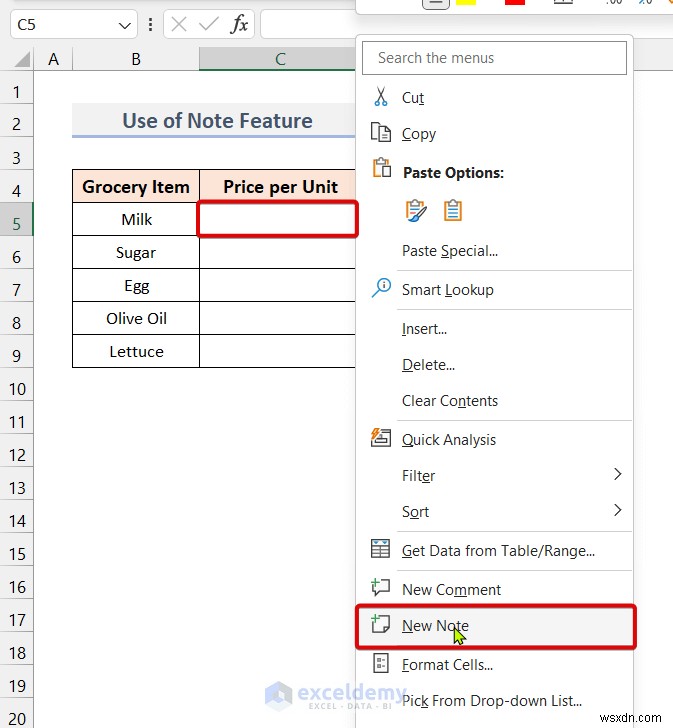 Excel でセル ツールチップを追加:ユーザー ガイダンスを向上させる 3 つの簡単な方法 