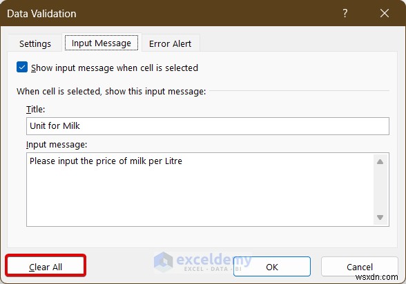 Excel でセル ツールチップを追加:ユーザー ガイダンスを向上させる 3 つの簡単な方法 