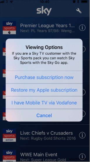 iPhone ライブ スポーツ ストリーミング アプリ トップ 15 – 無料およびプレミアム オプション 
