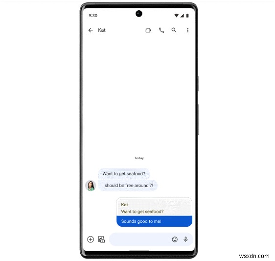 最新の Google メッセージ アップデートをご覧ください:斬新なデザイン、新機能、強化された RCS