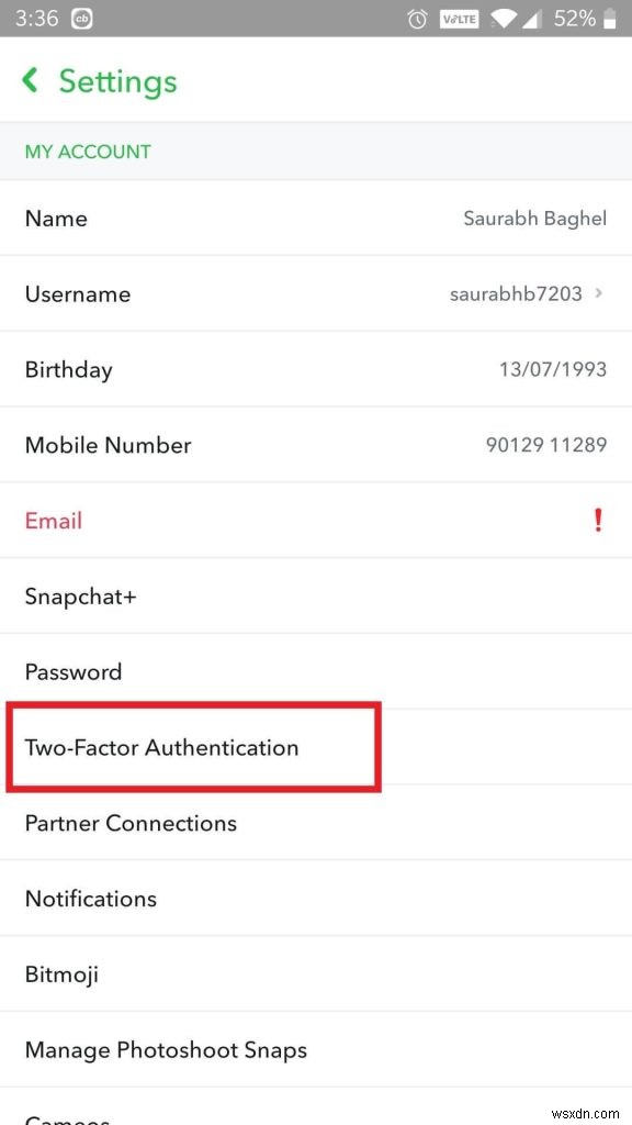 Snapchat アカウントを保護するための 7 つの専門家のヒント 