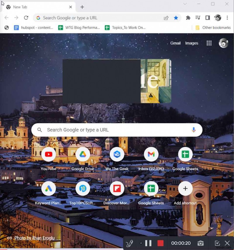 ステップバイステップ ガイド:Google Chrome ブラウザ ウィンドウを記録する 