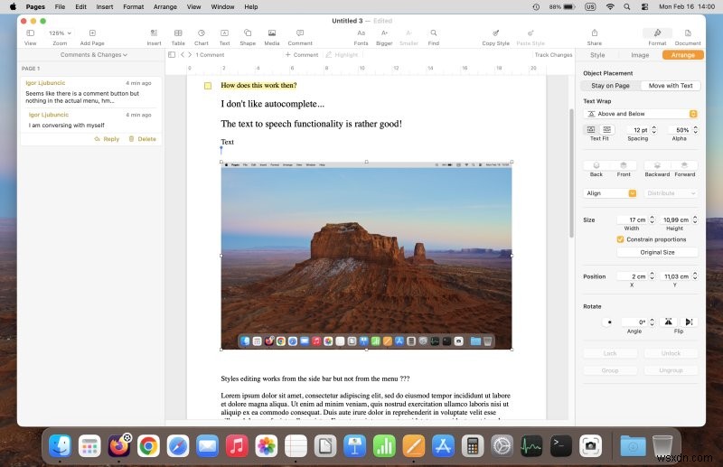Apple Pages レビュー:ユーザーフレンドリーだが時には混乱を招く Mac 用 Office スイート 