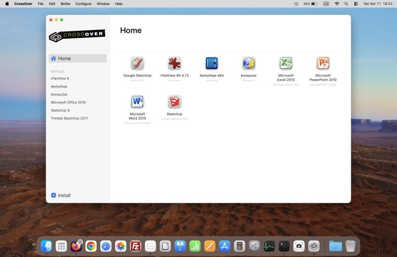 CodeWeavers CrossOver for Mac:macOS 上でのシームレスな Windows アプリ エクスペリエンス 