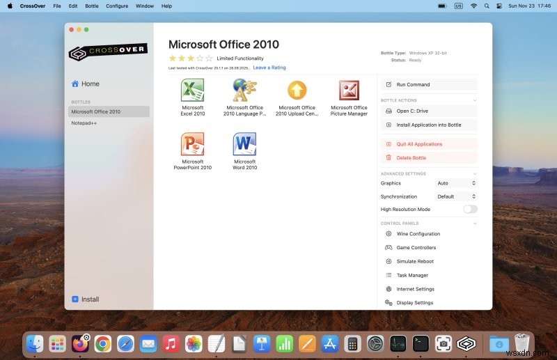 CodeWeavers CrossOver for Mac:macOS 上でのシームレスな Windows アプリ エクスペリエンス 