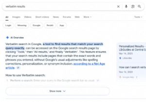 AI オーバーレイなしの Google 検索 + カスタム Firefox 検索エンジン 