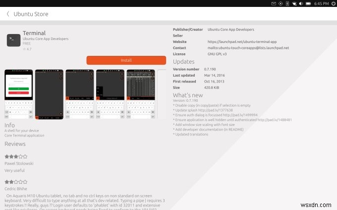 BQ Aquaris M10 Ubuntu Edition タブレットのレビュー:パフォーマンスと機能 