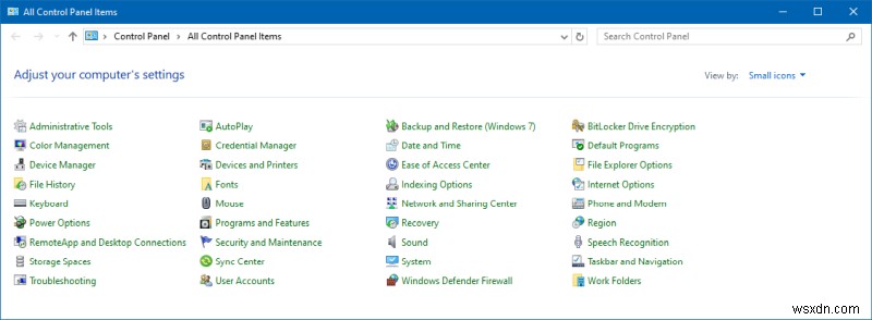 Windows 設定とコントロール パネル:コントロール パネルが存続する理由 