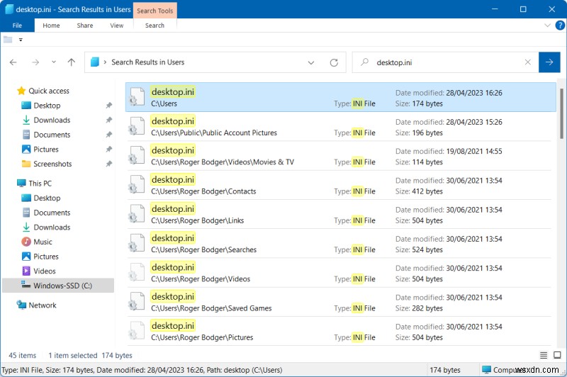 Windows ログオン時にメモ帳が自動的に開かないようにする:Desktop.ini の問題を修正する 