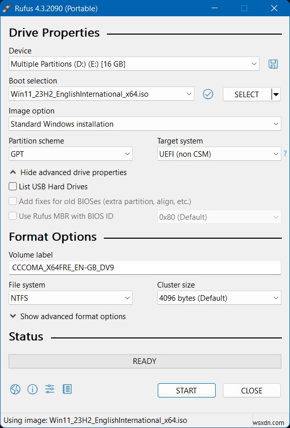 Rufus:ブート可能な USB ドライブを作成するための信頼できる Windows ツール 