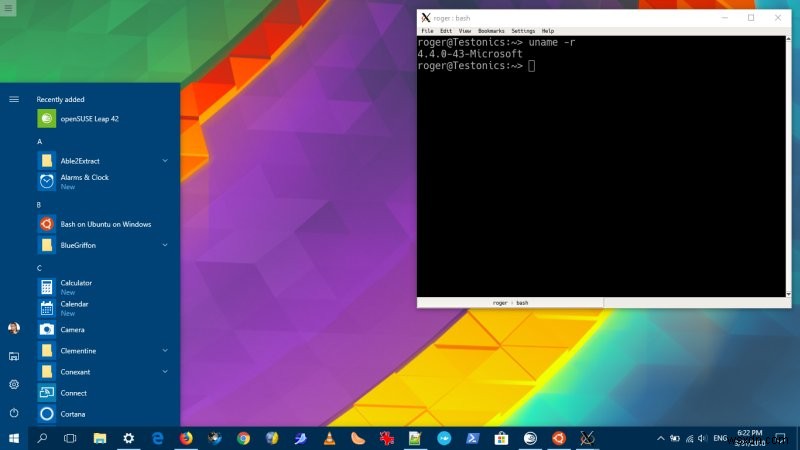 Linux 用 Windows サブシステム:Windows 10 で Linux ディストリビューションとアプリを実行する 